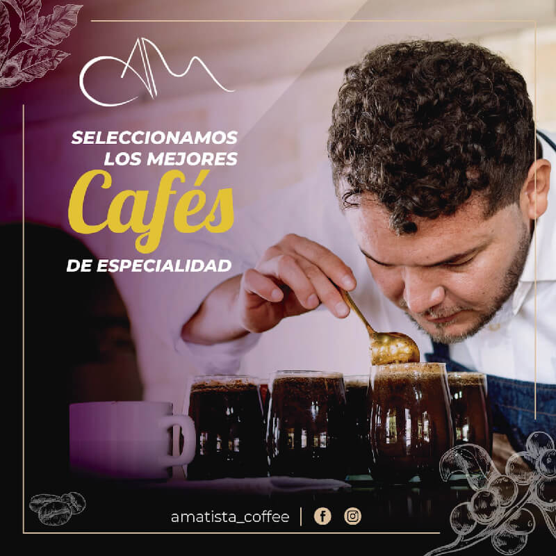 Producto Café verde ultra especialidad suave lavado empresa Amatista Speciality Coffee & Stories - Vitrina Emprendimiento Rural - Fundación Aurelio Llano Posada