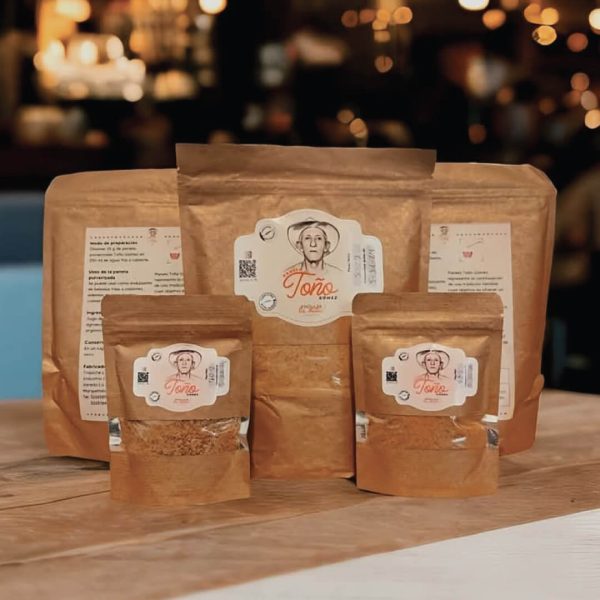 Panela en Polvo producto de la empresa Panela Toño Gómez - Vitrina Emprendimiento Rural - Fundación Aurelio Llano Posada