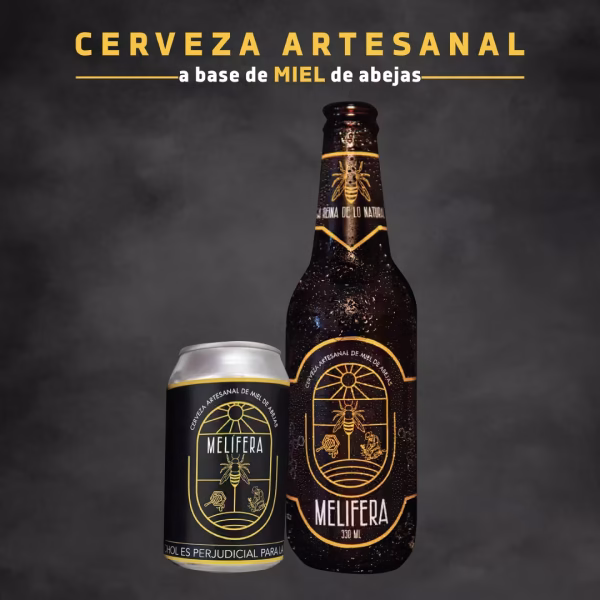 Venta cerveza artesanal de eucalipto producto de la empresa Miel de Abejas la Reserva - Vitrina Emprendimiento Rural - Fundación Aurelio Llano Posada