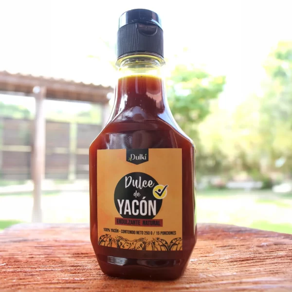 venta de sirope o dulce de yacón emprendimiento Dulki