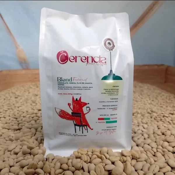 venta de café blend tradicional del emprendimiento Cerencia Café