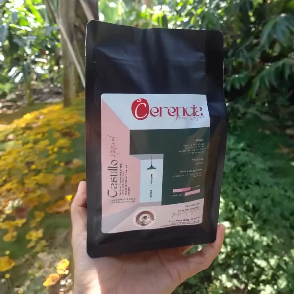 venta de café castillo natural del emprendimiento Cerencia Café