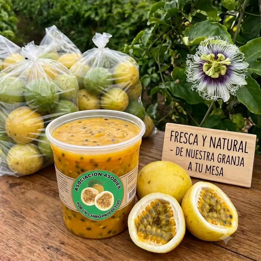 pulpas-de-maracuya-Asociacion ASODIES venta de pulpa deMaracuyá - ASODIES
