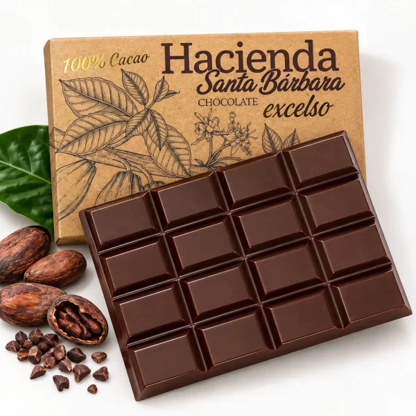 Venta de chocolate de mesa Hacienda Santa Bárbara emprendimiento Mancerina chocolate artesanal